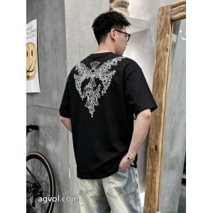 ブランド コピー 専門半袖Tシャツ人気爆だんな売れ筋！ 話題の新作到着 超激得新作CHROME HEARTS