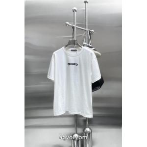 ブランド 通販 激安半袖Tシャツ最安値挑戦！ 夏季新作品 完売必須CHROME HEARTS