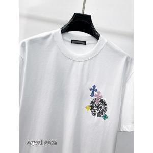 半袖Tシャツ洗練な一品 全国無料全国無料HOT 欲しい可愛く新鮮CHROME HEARTSブランド コピー s 級
