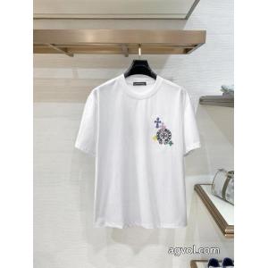 半袖Tシャツ洗練な一品 全国無料全国無料HOT 欲しい可愛く新鮮CHROME HEARTSブランド コピー s 級