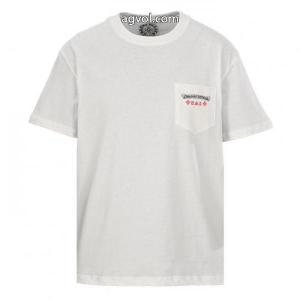 新しいスタイル 風通しの良いフレア 流行っている半袖Tシャツコピー ブランド 優良CHROME HEARTS