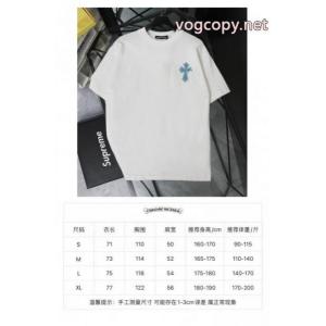 ブランド 激安CHROME HEARTS大好評 品質の高い クラシカルな雰囲気半袖Tシャツ