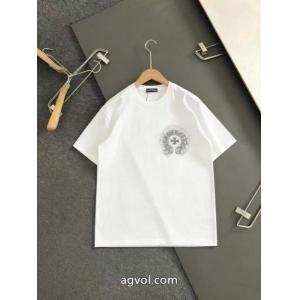 CHROME HEARTS完売目前 最高にCOOL2026新作 ロゴが印象的半袖Tシャツ激安 ブランド 通販