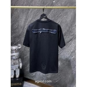 半袖TシャツCHROME HEARTS偽 ブランド完売続出 限定的新作入荷 フェミニンな雰囲気