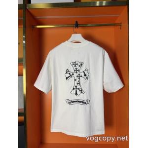 注目新ブランド 格安新品 カッコカワイイ通販 ブランド半袖TシャツCHROME HEARTS