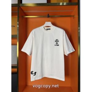 注目新ブランド 格安新品 カッコカワイイ通販 ブランド半袖TシャツCHROME HEARTS