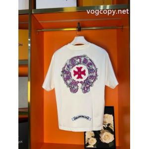 人気急上昇中 人気NO.1 優れた品質半袖TシャツCHROME HEARTSスーパー コピー 通販