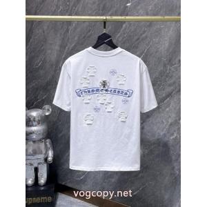 ブランド コピー 販売店クロムハーツメール便対応 若々しい雰囲気 サイズ豊富半袖Tシャツ