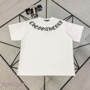 偽物 通販 サイト半袖TシャツCHROME HEARTS大胆なデザイン 一番人気 主役級アイテム