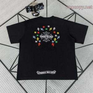 安価 使い勝手の良いトレンド 2026季新作品激安 ブランドCHROME HEARTS半袖Tシャツ