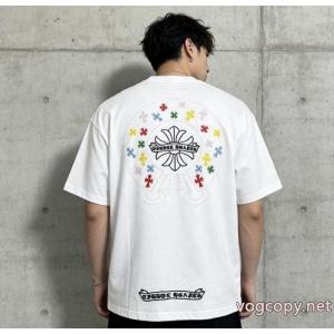 安価 使い勝手の良いトレンド 2026季新作品激安 ブランドCHROME HEARTS半袖Tシャツ