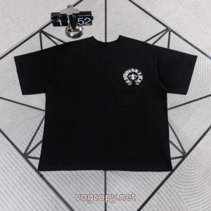 スーパー コピー 安心CHROME HEARTS超お買い得 お洒落に魅せる 個性的 半袖Tシャツ