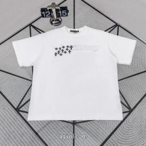 正規品 人気売れ筋商品 夏っぽさ新作アイテムコピー 商品 販売半袖TシャツCHROME HEARTS