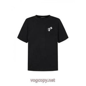 オシャレな雰囲気 夏季超人気アイテム 爆買い大得価防热ブランド スーパー コピー 優良店CHROME HEARTS半袖Tシャツ