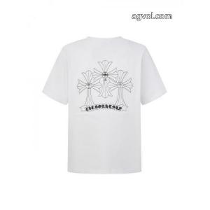 素敵な夏の定番アイテム 26流行り 話題となる人気品偽物 通販 サイト半袖TシャツCHROME HEARTS