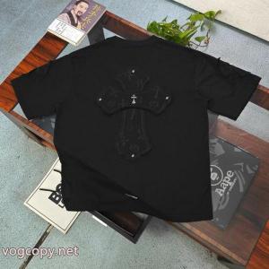 ブランド 激安 半袖Tシャツクロムハーツ遂に再入荷 通気性が抜群 お洒落に魅せる