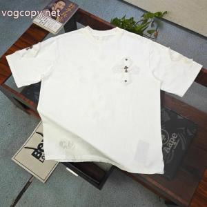ブランド 激安 半袖Tシャツクロムハーツ遂に再入荷 通気性が抜群 お洒落に魅せる