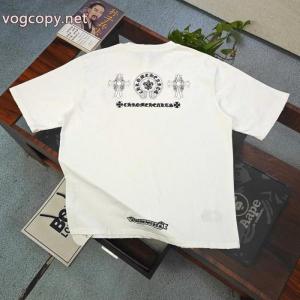 ブランド スーパー コピー 店舗CHROME HEARTS半袖Tシャツ大人のおしゃれに 日本未上陸のブランド お洒落な印象