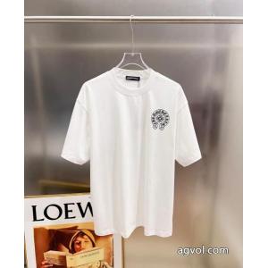 人気新作ロゴ入り 上質で格好い 262026最新モデル半袖Tシャツ激安 通販 専門CHROME HEARTS