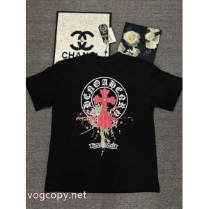 今買い得 カジュアルに着こなし 最新大人気スーパー コピー 品半袖TシャツCHROME HEARTS