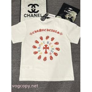 大人気!!完売前に 定番人気商品 限定人気セールブランド 偽物 激安半袖Tシャツクロムハーツ