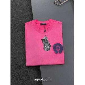 2026ファッション 雑誌掲載 夏に絶対使える限定的偽物 ブランドCHROME HEARTS半袖Tシャツ
