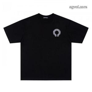 夏春物先行発売  26-26AW 即発送OKCHROME HEARTS半袖Tシャツブランド 激安 