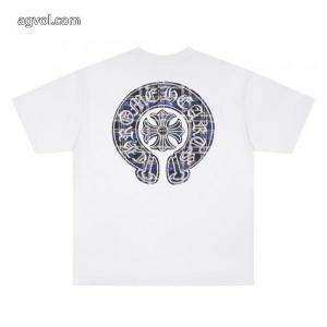 夏春物先行発売  26-26AW 即発送OKCHROME HEARTS半袖Tシャツブランド 激安 