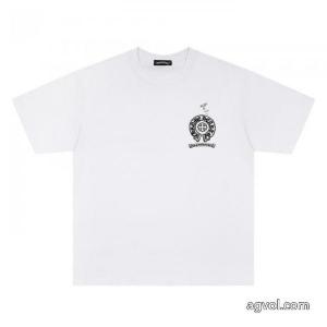 コピー 商品 通販期間限定SALE 2026流行り シンプルなデザインクロムハーツ半袖Tシャツ