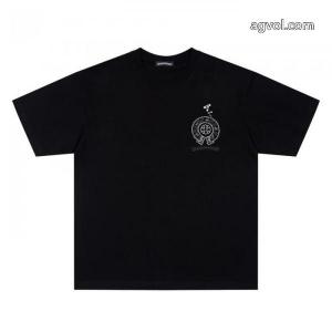 コピー 商品 通販期間限定SALE 2026流行り シンプルなデザインクロムハーツ半袖Tシャツ