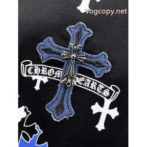 ブランド 品 スーパー コピー保温力に優れた 最高級品質 韓国ファッションCHROME HEARTS半袖Tシャツ