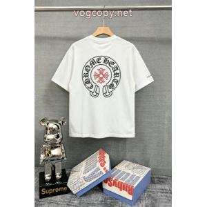 最新作期間限定セール 希少2026限定品海外即発 輝かしい半袖TシャツCHROME HEARTSブランド コピー 安心