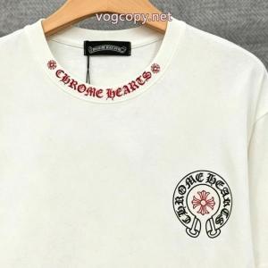 最新作期間限定セール 希少2026限定品海外即発 輝かしい半袖TシャツCHROME HEARTSブランド コピー 安心