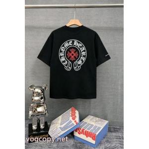 最新作期間限定セール 希少2026限定品海外即発 輝かしい半袖TシャツCHROME HEARTSブランド コピー 安心