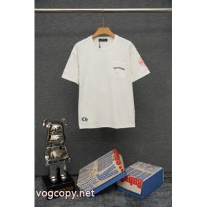 SS26完売必至 超人気高品質 スタイリッシュ半袖Tシャツ激安 ブランドCHROME HEARTS