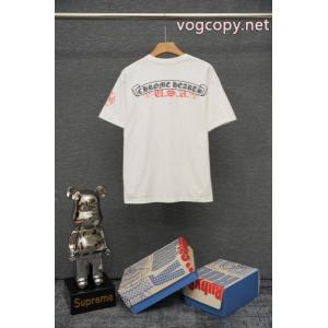 SS26完売必至 超人気高品質 スタイリッシュ半袖Tシャツ激安 ブランドCHROME HEARTS