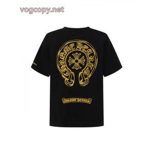 綺麗な 豊富な色揃え トレンド感満載ブランド 偽物 通販半袖Tシャツクロムハーツ