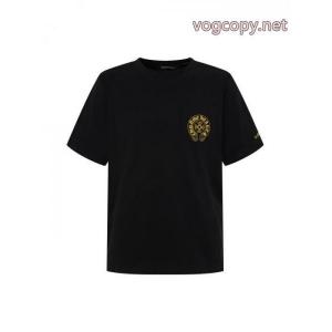 綺麗な 豊富な色揃え トレンド感満載ブランド 偽物 通販半袖Tシャツクロムハーツ