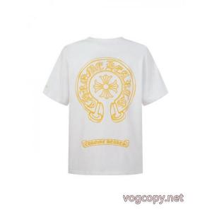 綺麗な 豊富な色揃え トレンド感満載ブランド 偽物 通販半袖Tシャツクロムハーツ