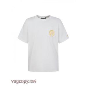 綺麗な 豊富な色揃え トレンド感満載ブランド 偽物 通販半袖Tシャツクロムハーツ