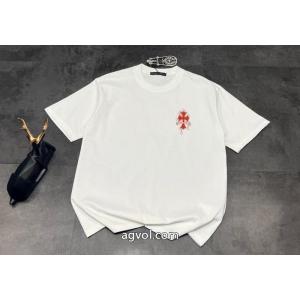 偽物 ブランド 激安CHROME HEARTS半袖Tシャツ着心地のいい 極美品 26-26AW