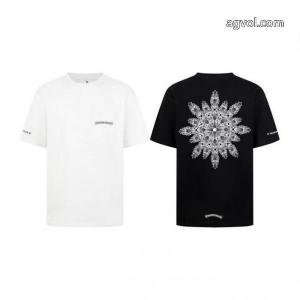 ブランド 偽物 通販2026最新作 専門通販店 大人気で争奪戦半袖TシャツCHROME HEARTS