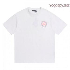 ブランド コピー s 級CHROME HEARTS半袖Tシャツセレブ愛用上品 最新アイテム 個性的なモデル