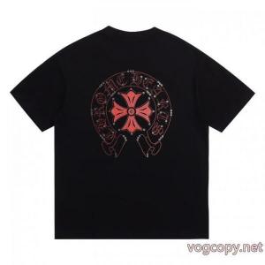 ブランド コピー s 級CHROME HEARTS半袖Tシャツセレブ愛用上品 最新アイテム 個性的なモデル