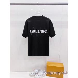 特別人気感謝SALE 品良く 有名人の愛用者が多いブランドCHROME HEARTS半袖Tシャツブランド コピー 優良店