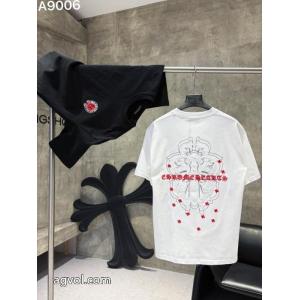 当店最安値 安心の国内発送 耐久性に優れ半袖TシャツCHROME HEARTSブランド コピー 販売