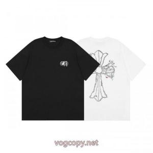 ブランド コピー 着払いクロムハーツ半袖Tシャツ2026定番新作 素敵  全国無料最新作