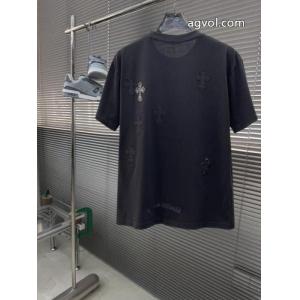 CHROME HEARTS激安 通販 ブランド半袖Tシャツセールで入手! 今買い◎得 カジュアルコーデオシャレ