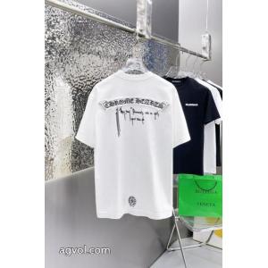 半袖Tシャツ今季爆発的な人気定番商品 雑誌掲載アイテム  今季流行りコピー ブランド 優良CHROME HEARTS