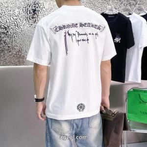 半袖Tシャツ今季爆発的な人気定番商品 雑誌掲載アイテム  今季流行りコピー ブランド 優良CHROME HEARTS